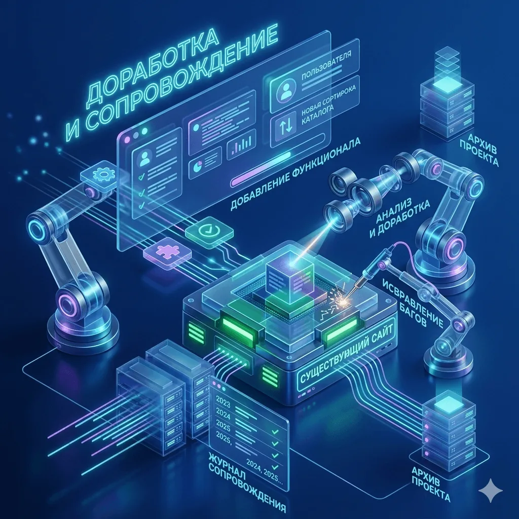 Доработка и сопровождение